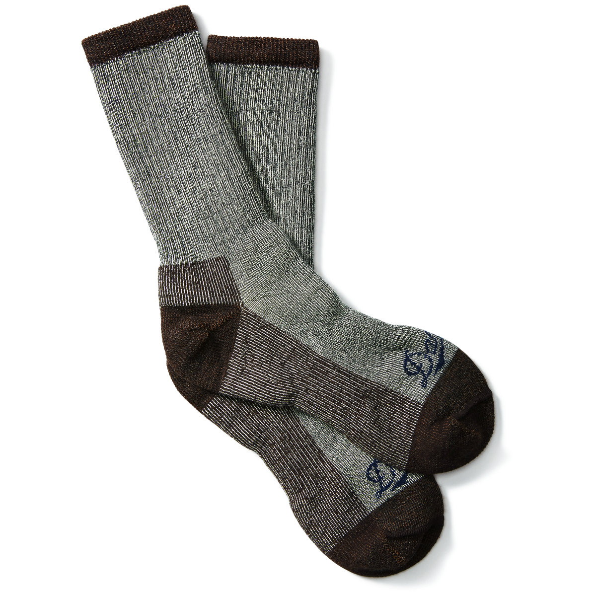 Men's Lightweight Merino Wool Socks, Crew Fit