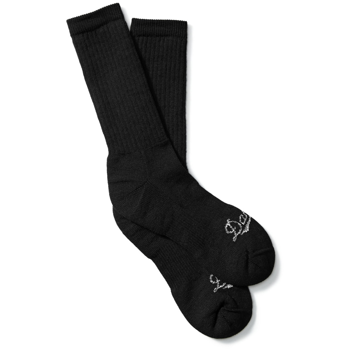 Wool sock - Black –