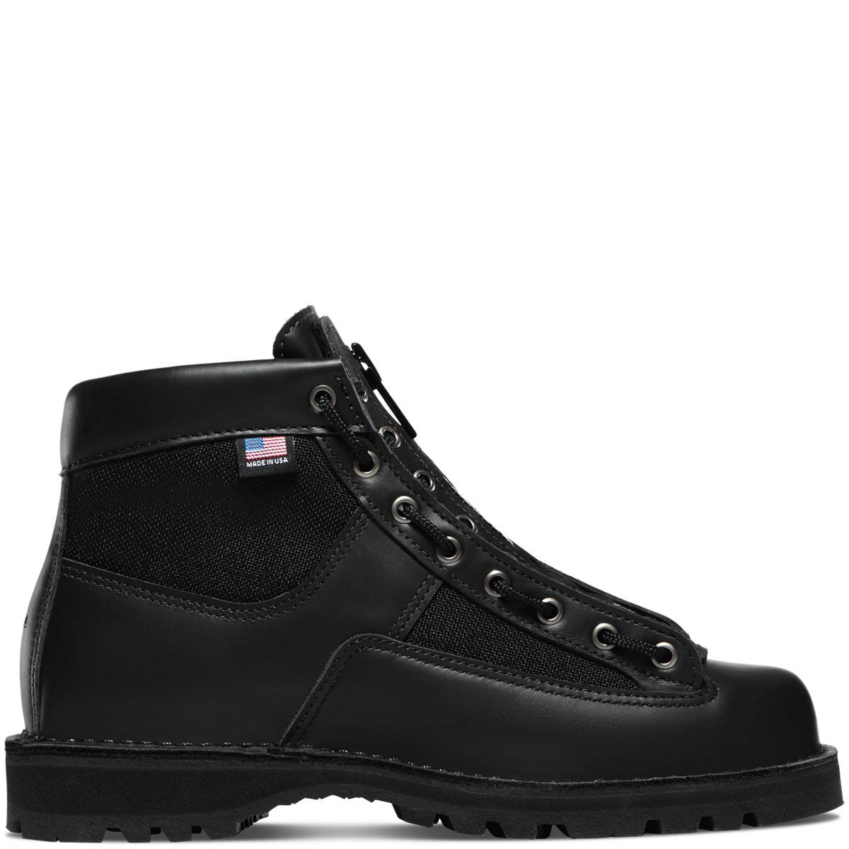 Danner Lace in Boot Zipper 6 Black