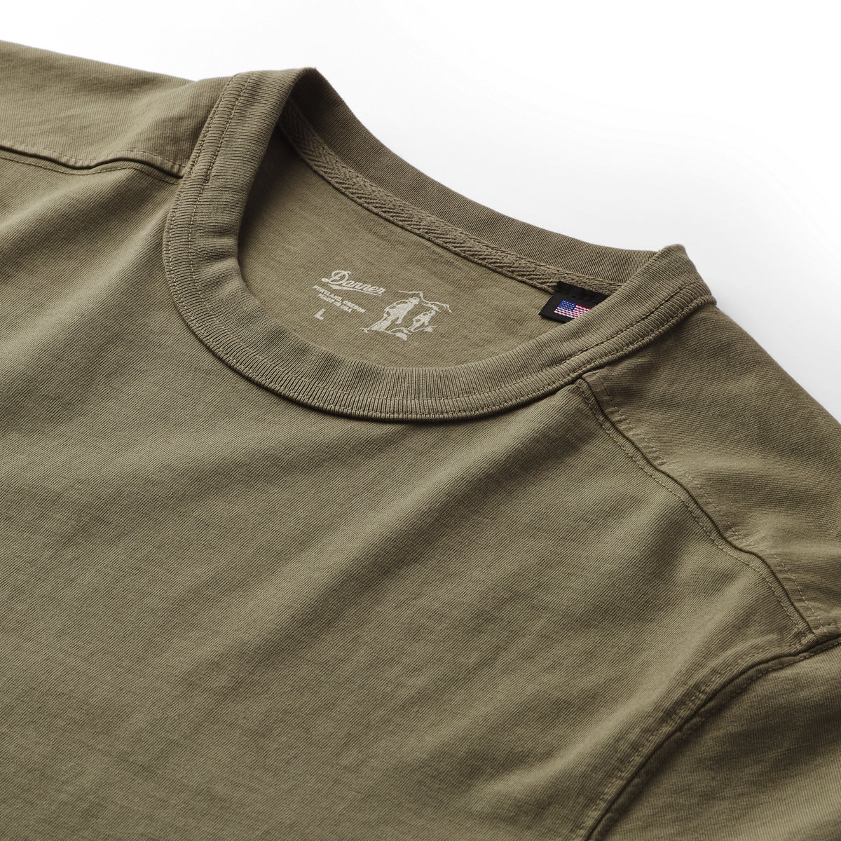 Danner 10.5oz Heavy Weight Tee Dusty Olive