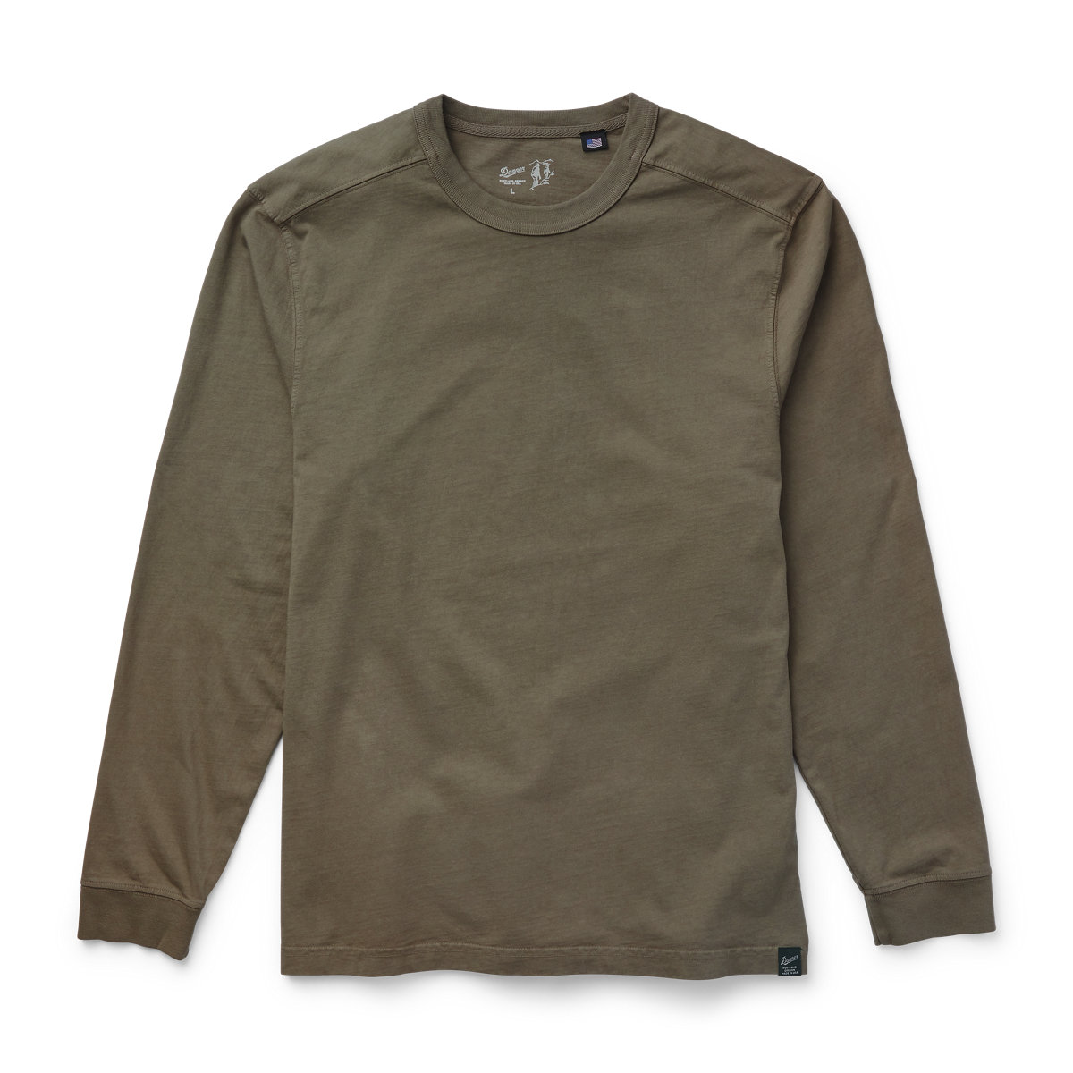 Danner 10.5oz Heavy Weight Long Sleeve Tee Dusty Olive