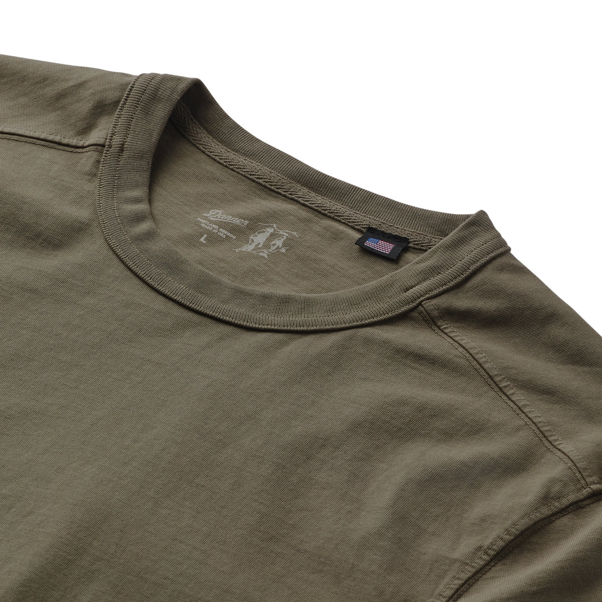 Danner 10.5oz Heavy Weight Long Sleeve Tee Dusty Olive