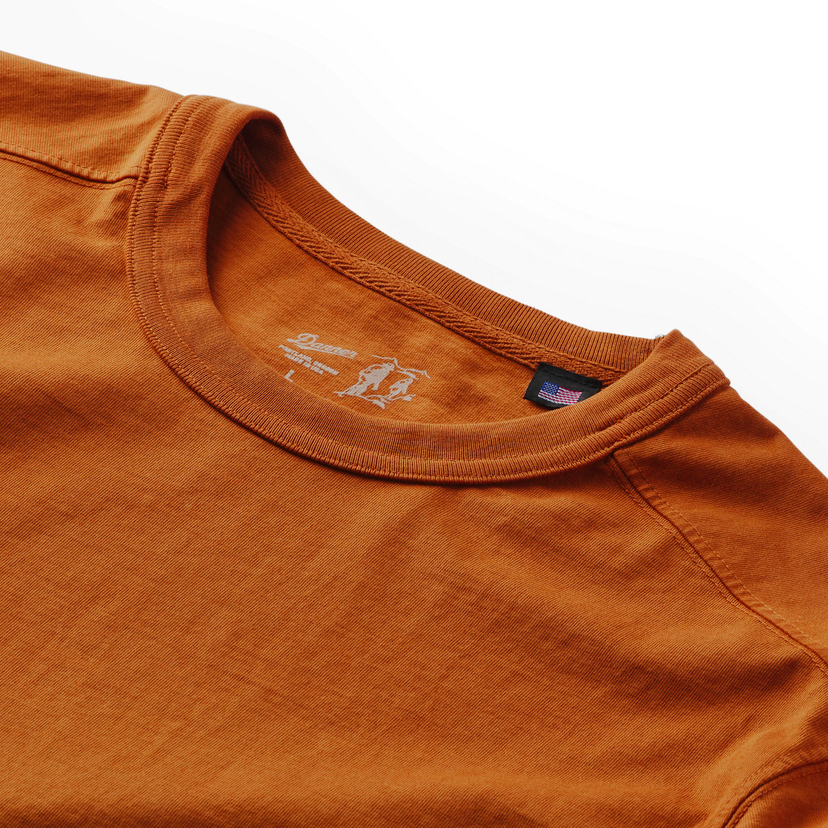 Danner 10.5oz Heavy Weight Long Sleeve Tee Glazed Ginger