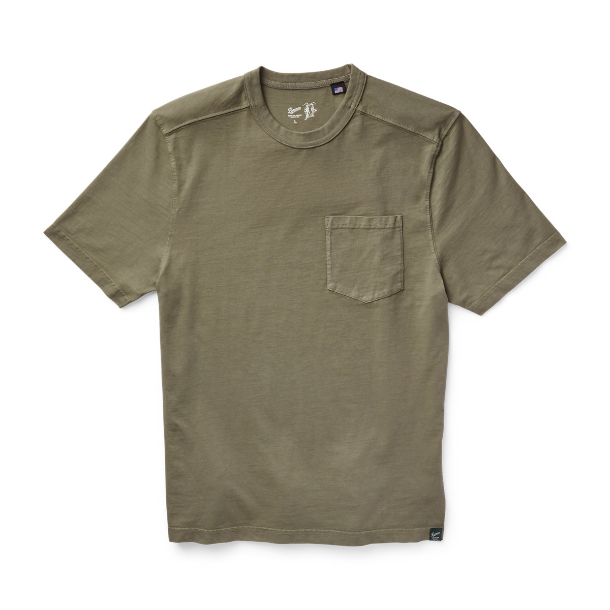 Danner 10.5oz Heavy Weight Pocket Tee Dusty Olive