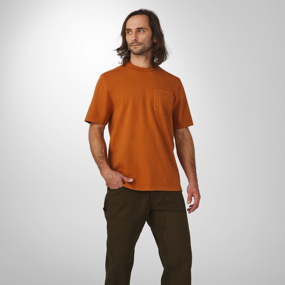 Danner 10.5oz Heavy Weight Pocket Tee Glazed Ginger