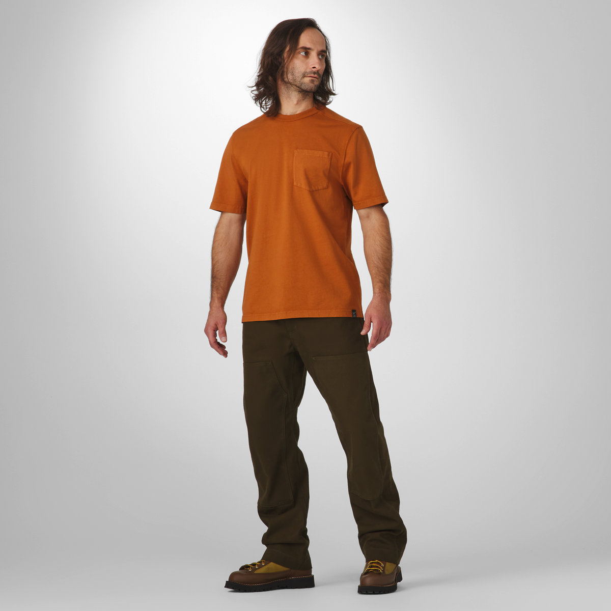 Danner 10.5oz Heavy Weight Pocket Tee Glazed Ginger