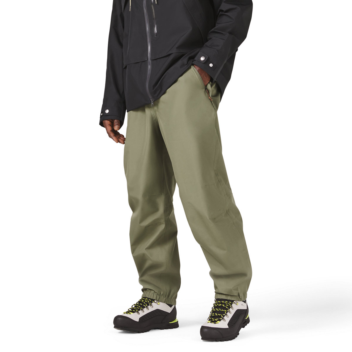 Cascade Crest Packable 3L GTX Rain Pants Dusty Olive