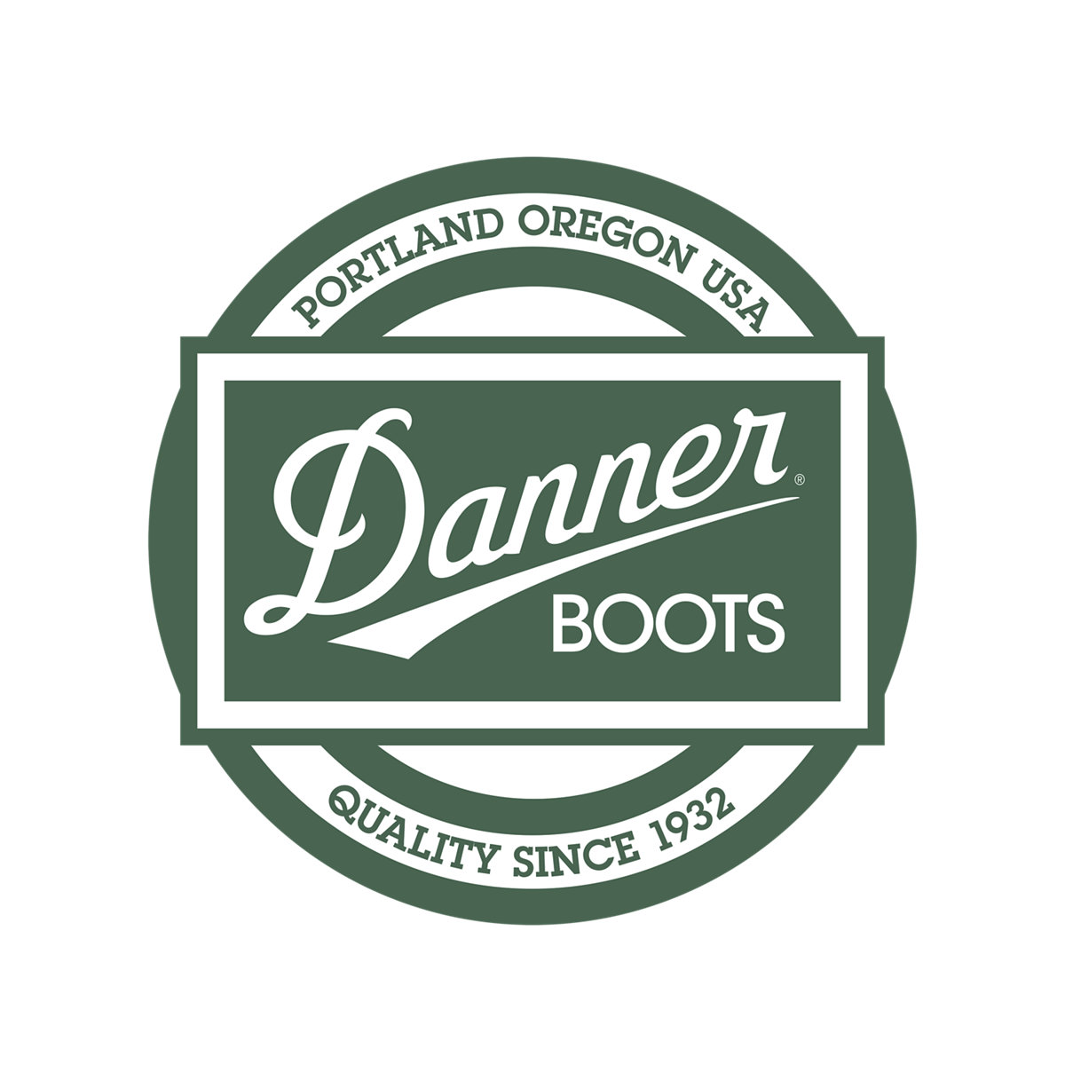 Sticker 3x3 Danner Logo