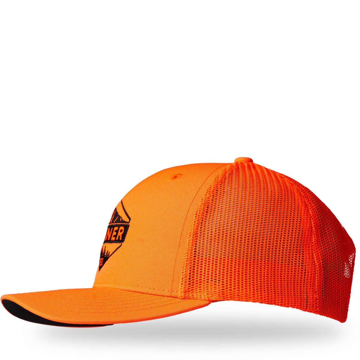 Orange store trucker cap