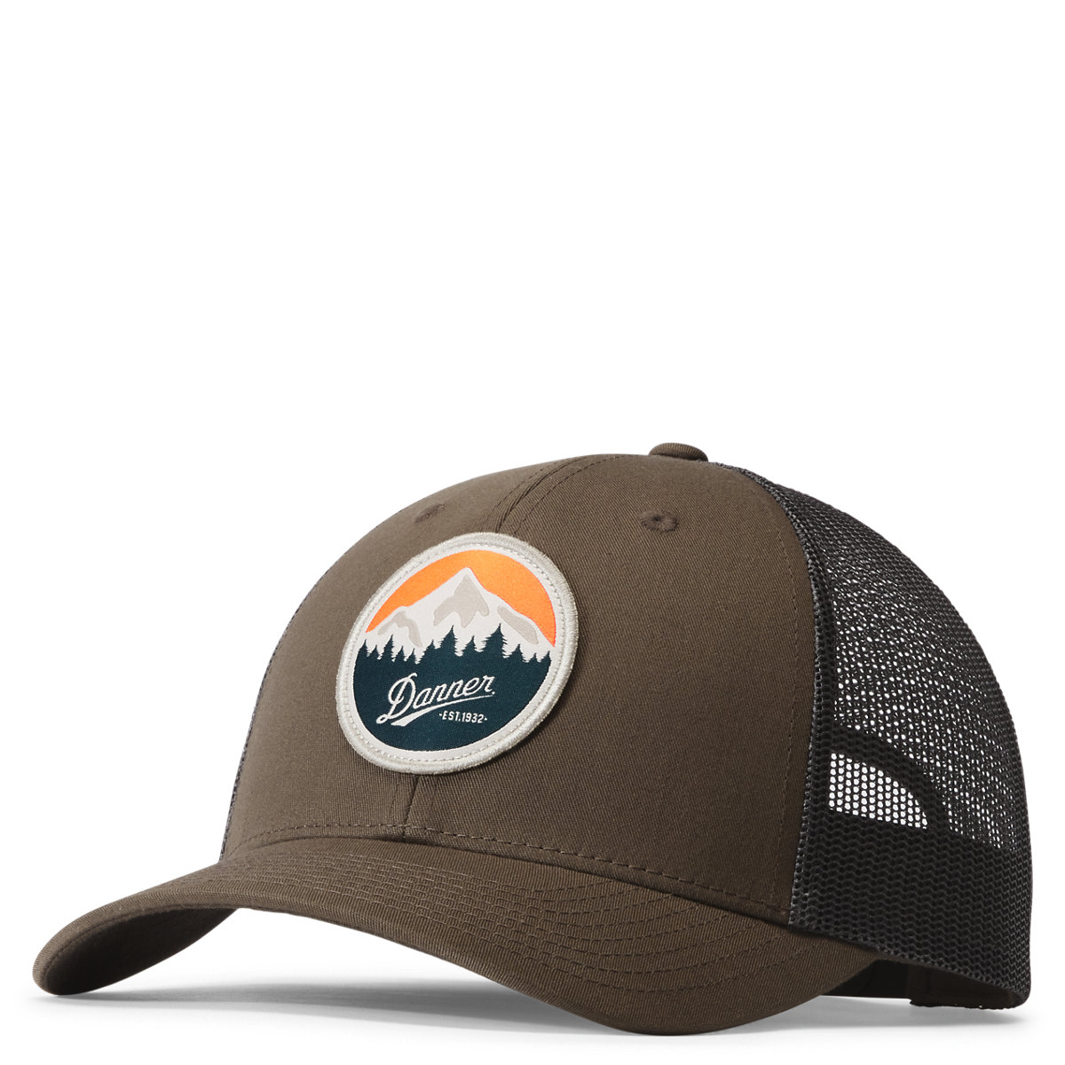 Liberaiders × DANNER LOGO CAP Danner - Evergreen Trucker Hat Quarry