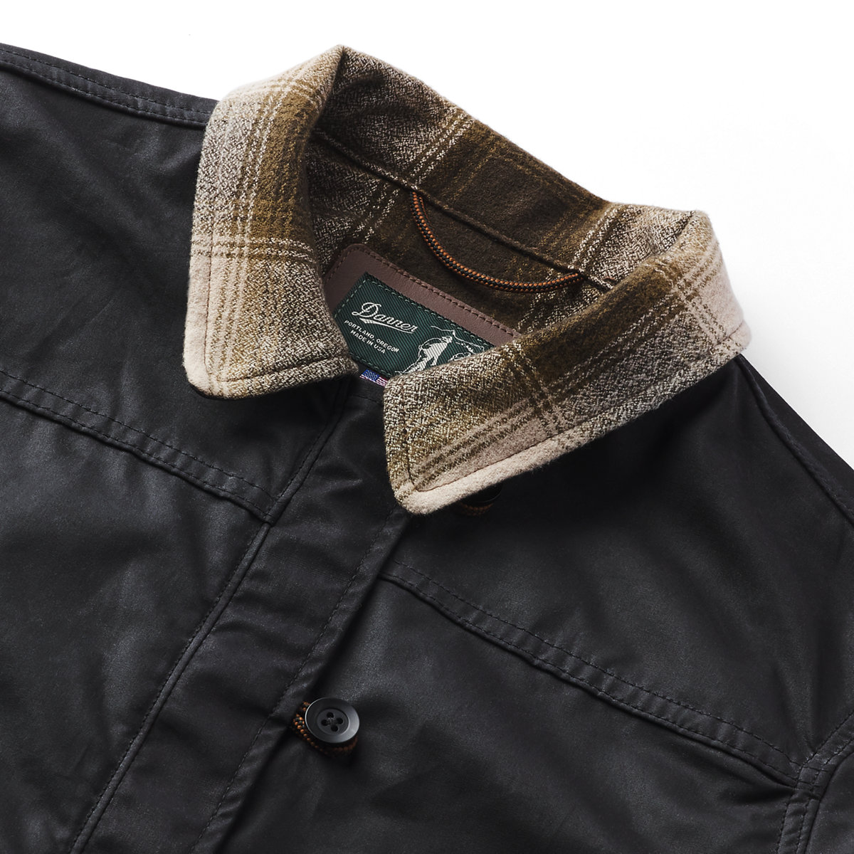 Danner Maywood Waxed Canvas Jacket Black/Earth