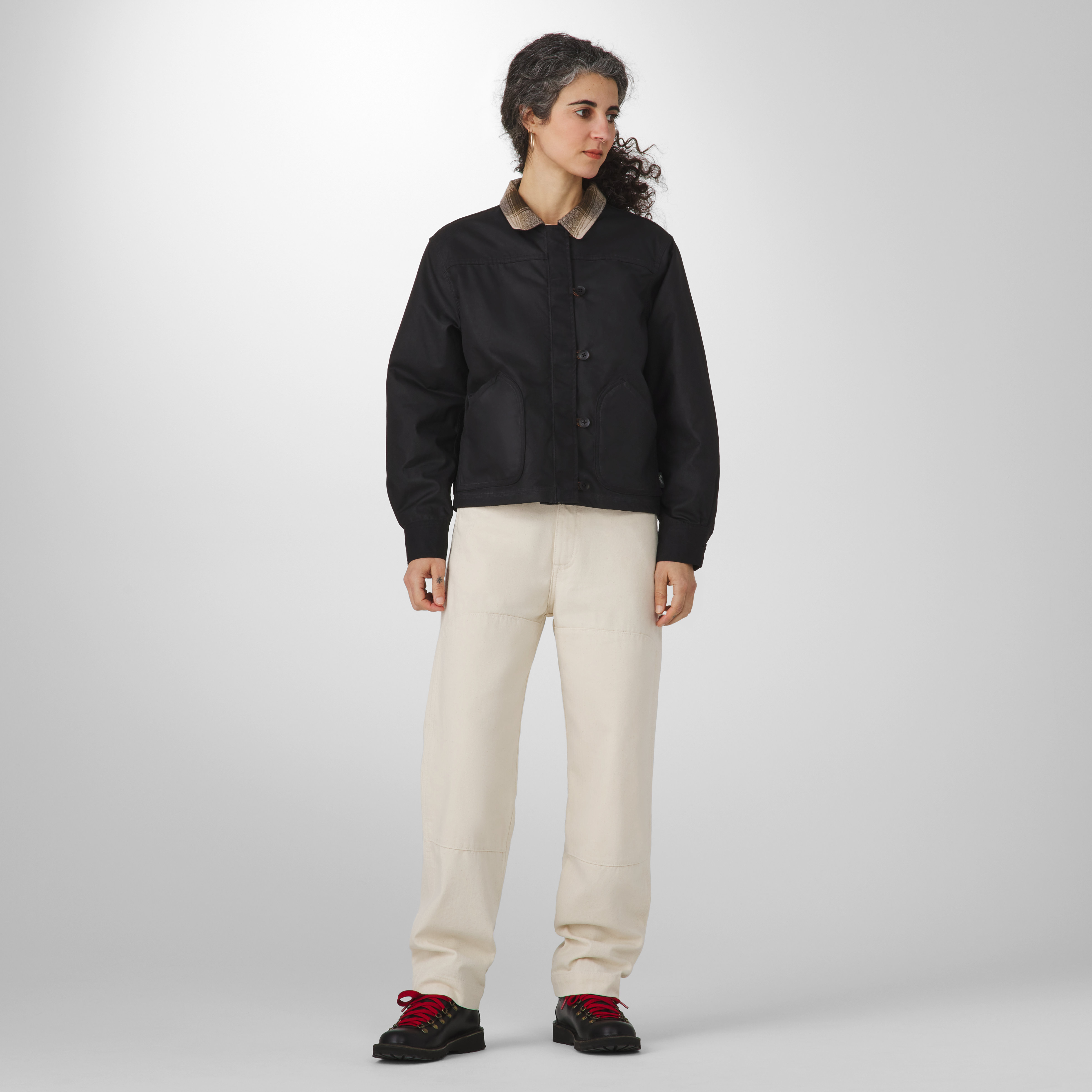 Canvas jacket black hotsell