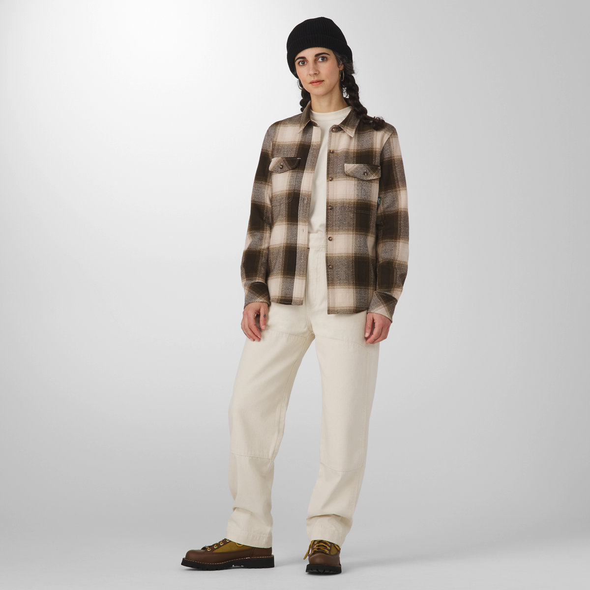 Danner Sauvie Cotton Flannel Earth Plaid