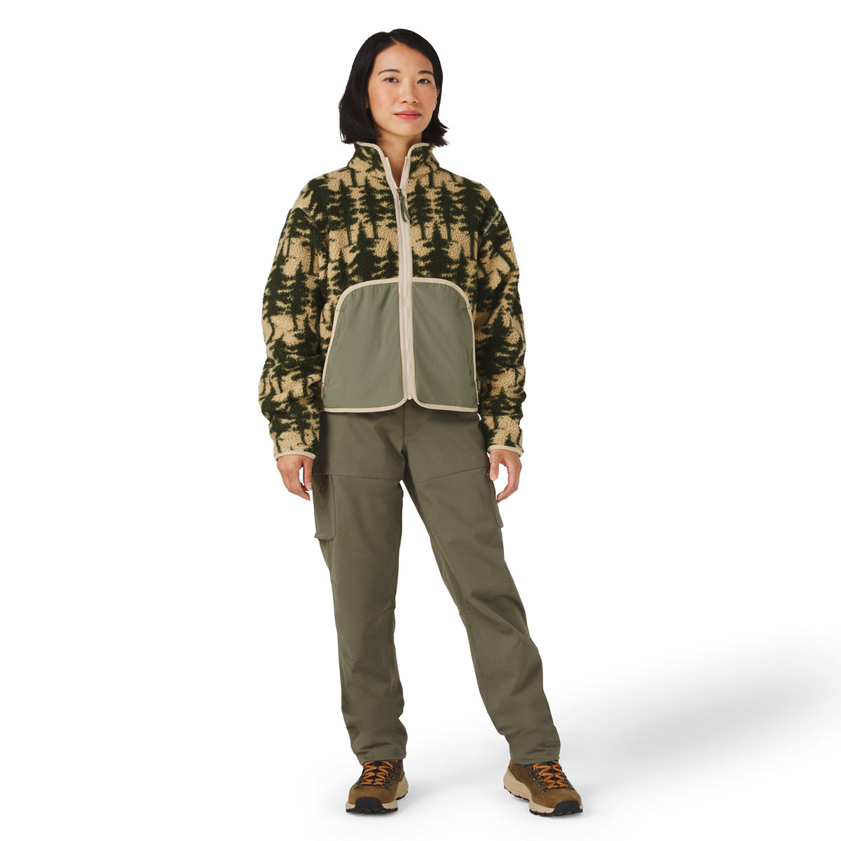Wolf Creek Sherpa Jacket Douglas/Safari