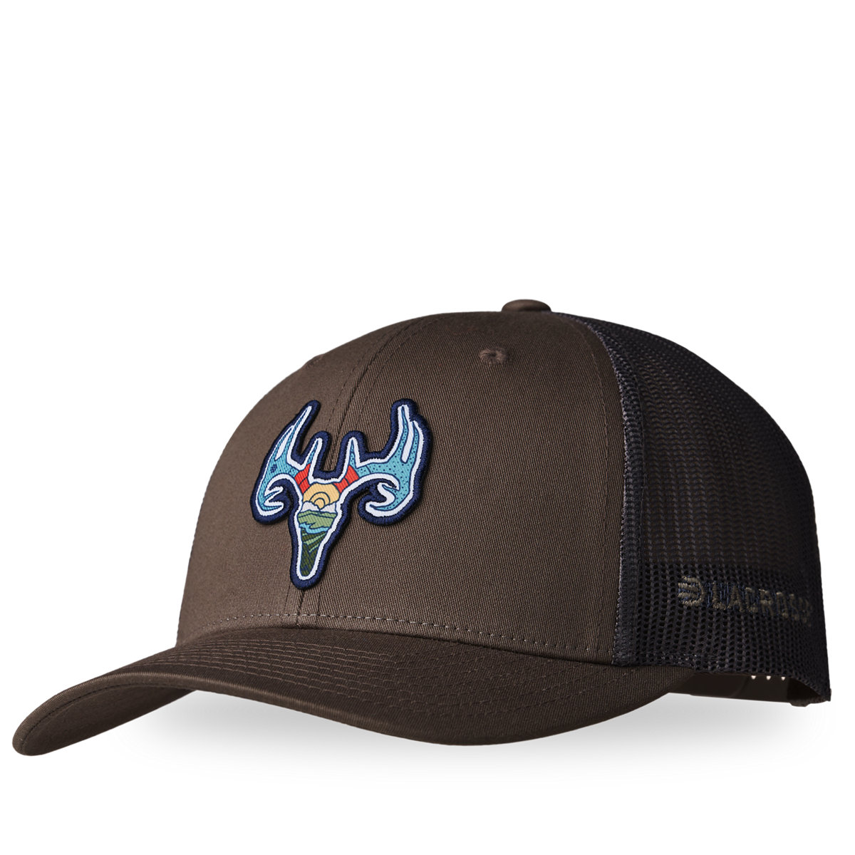 LaCrosse Footwear Brown Chip/Grey Deer - Choc Hat - LaCrosse Trucker