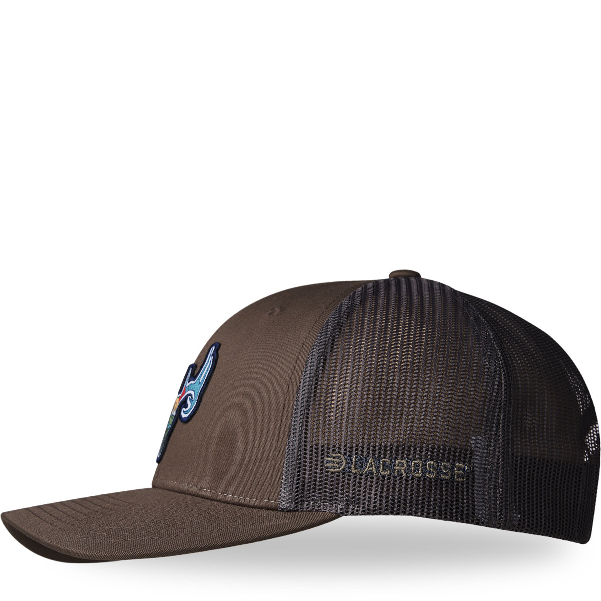 Choc - LaCrosse LaCrosse Hat Trucker Deer Footwear Chip/Grey Brown -