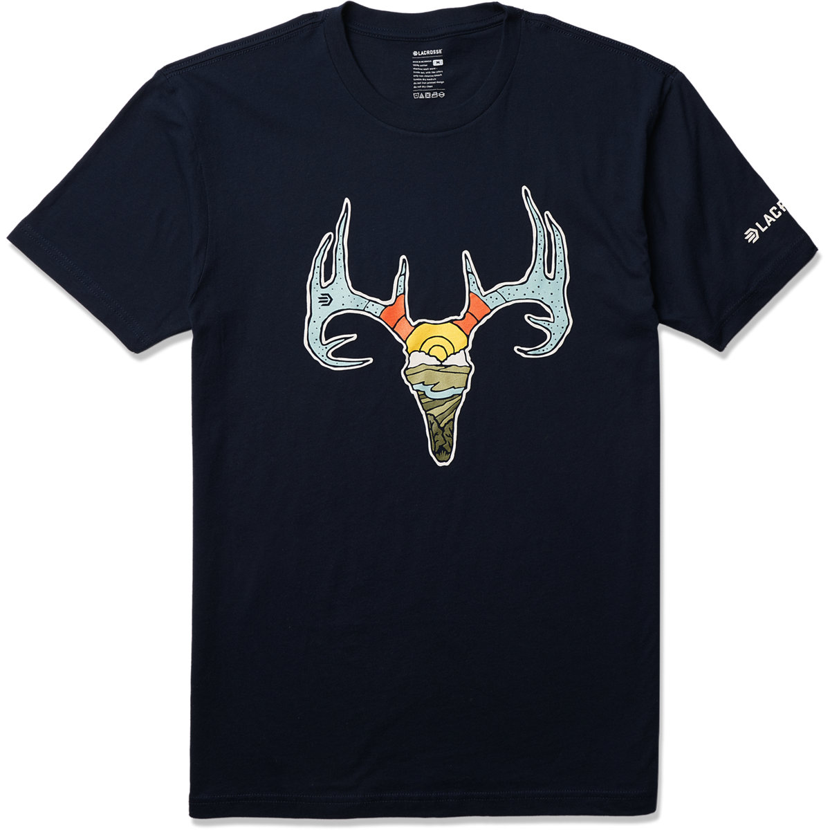 LaCrosse Deer SS Tee Navy