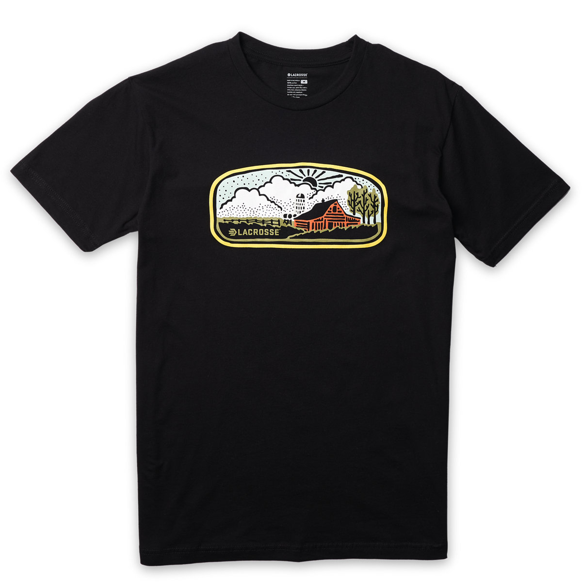 LaCrosse Farm SS Tee Black