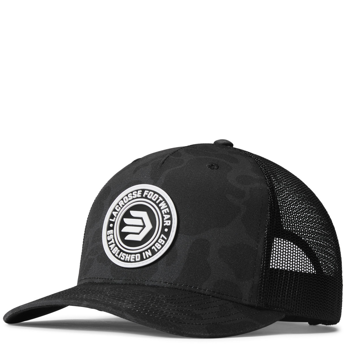 LaCrosse Duck Camo Trucker Black