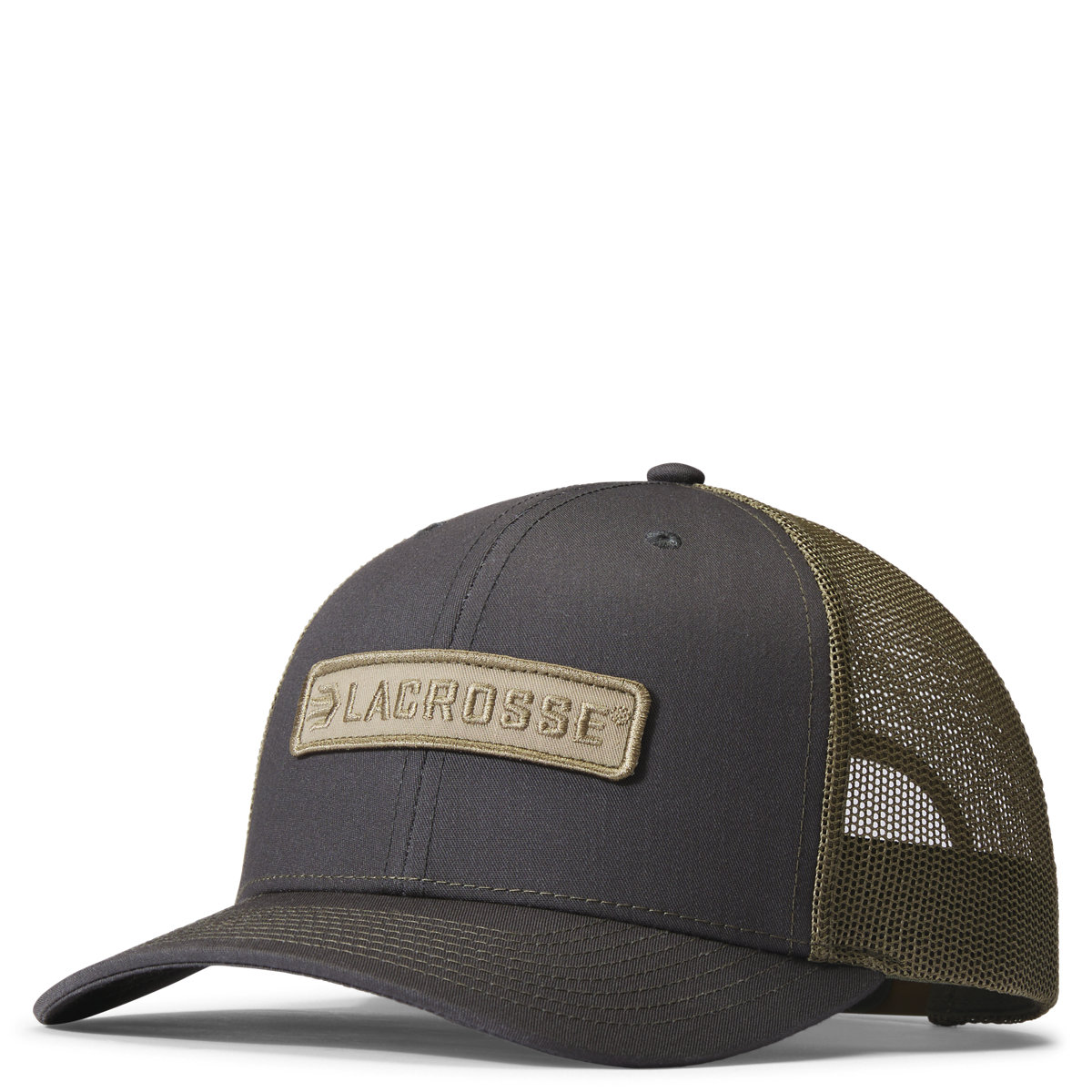 LaCrosse Embroidered Trucker Charcoal/Loden