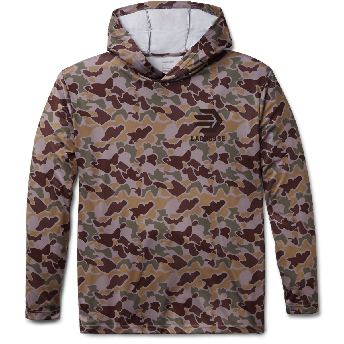 LaCrosse LS Sun Hoodie Duck Camo