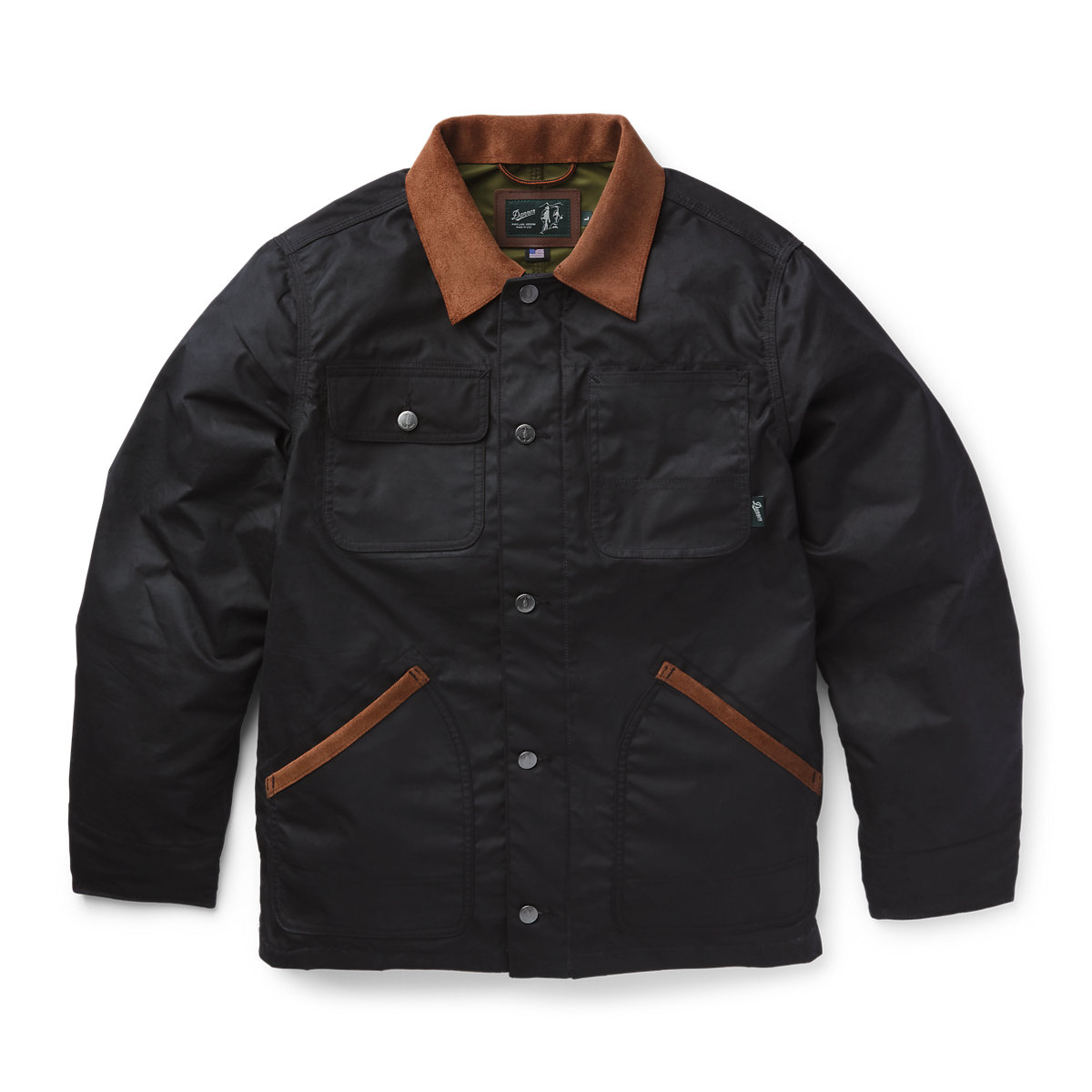 Danner Shipyard Waxed Jacket Black/Bison