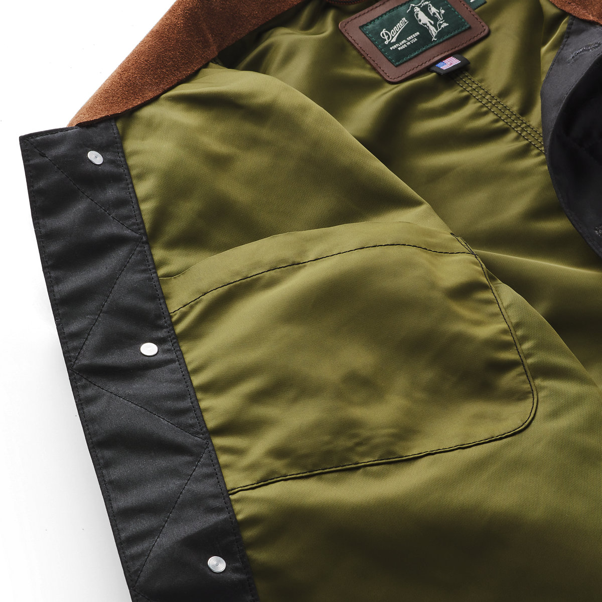 Danner Shipyard Waxed Jacket Black/Bison