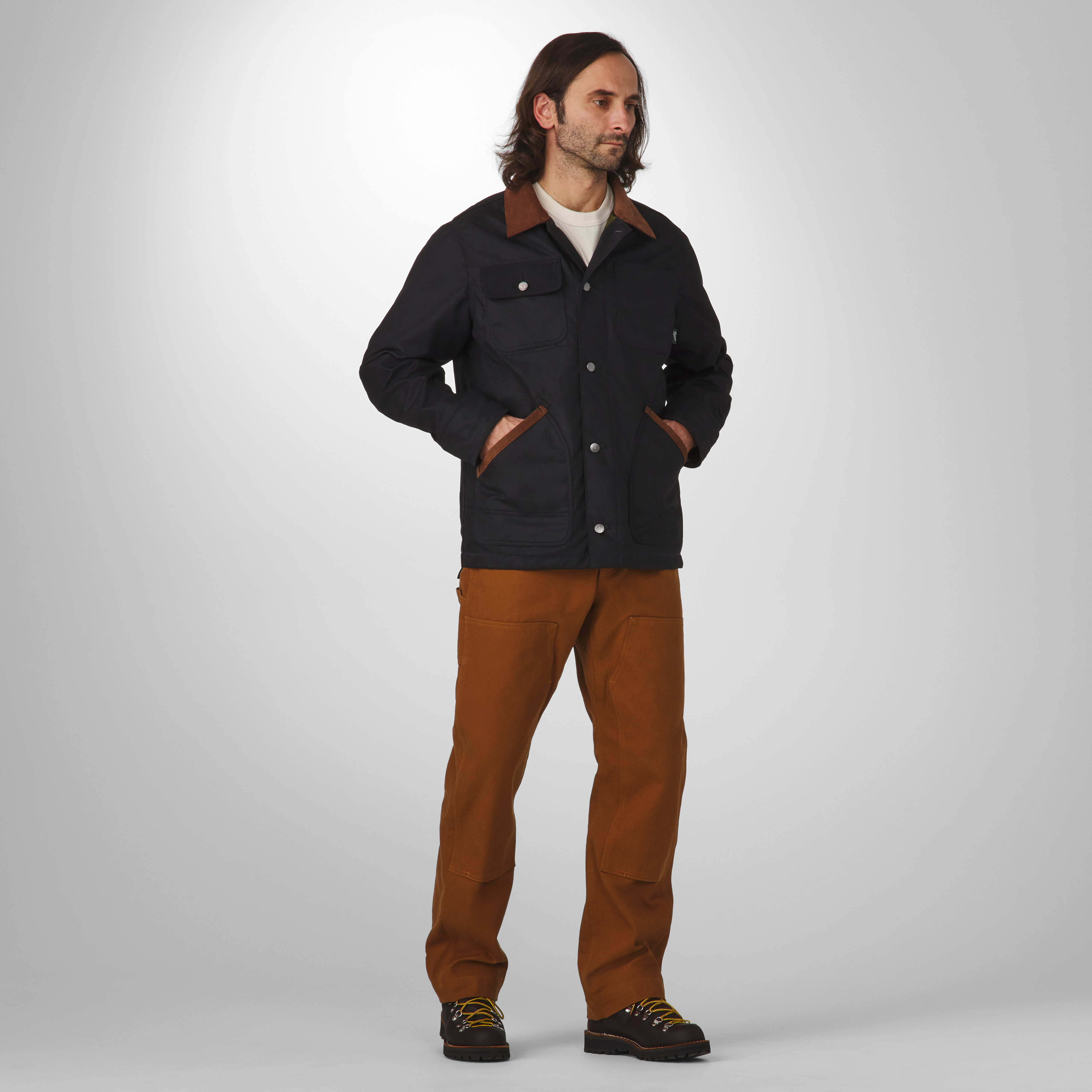 Danner - Shipyard Waxed Canvas Jacket Black/Bison