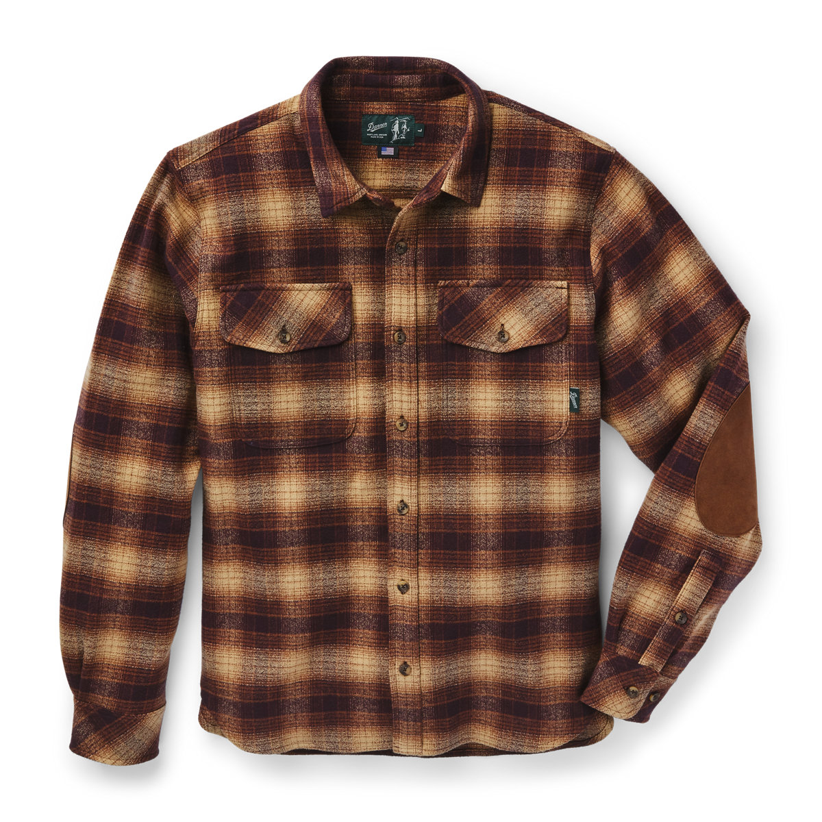 Danner Cedar Mill Cotton Flannel Espresso Plaid