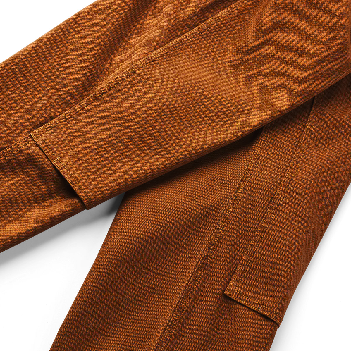 パンツ DOUBLE KNEE PAINTER PANTS[BROWN] SIZE 1 Double Knee Painter Pants in Golden Brown – Blue Owl Workshop