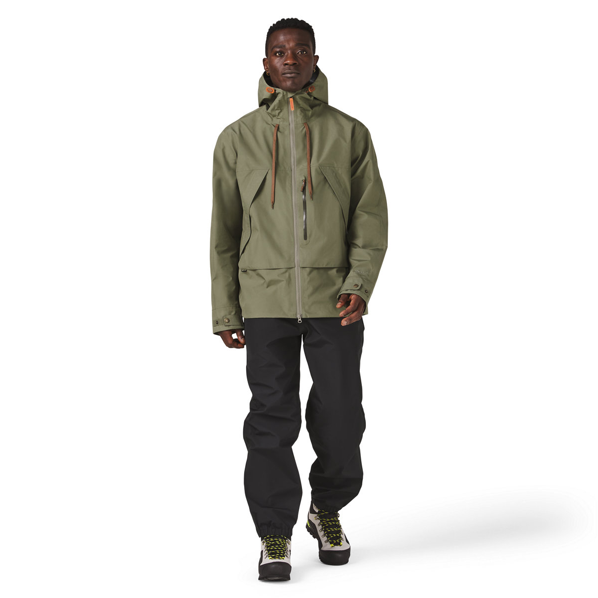 Cascade Crest Packable 3L GTX Jacket Dusty Olive - M