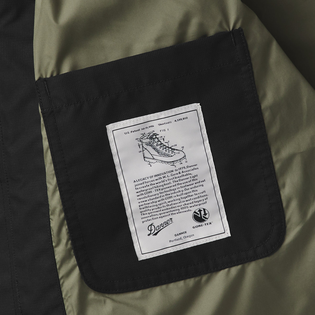 Woodsman 2L GTX Jacket Black - M
