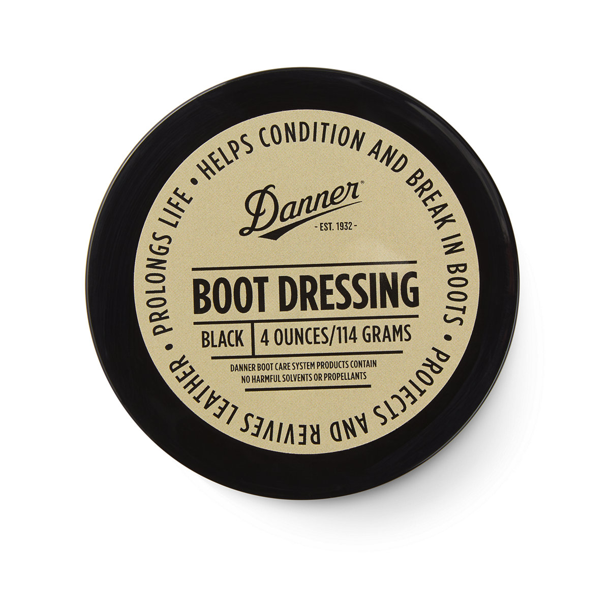Boot Dressing Black (4 oz)