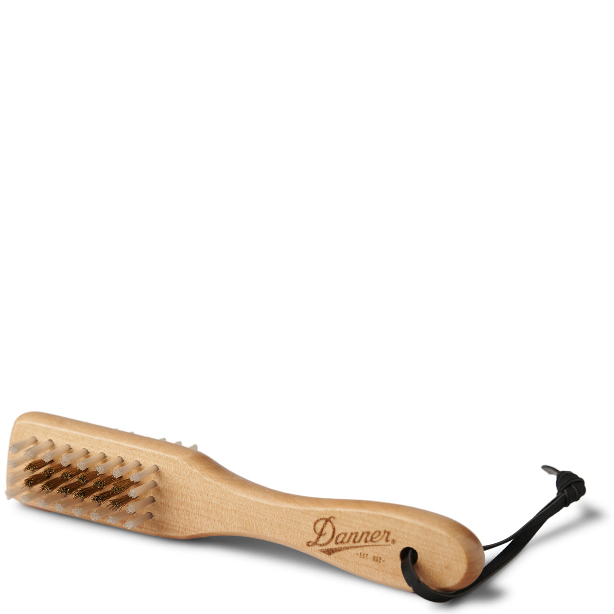 Natural Suede Brass Bristle Brush