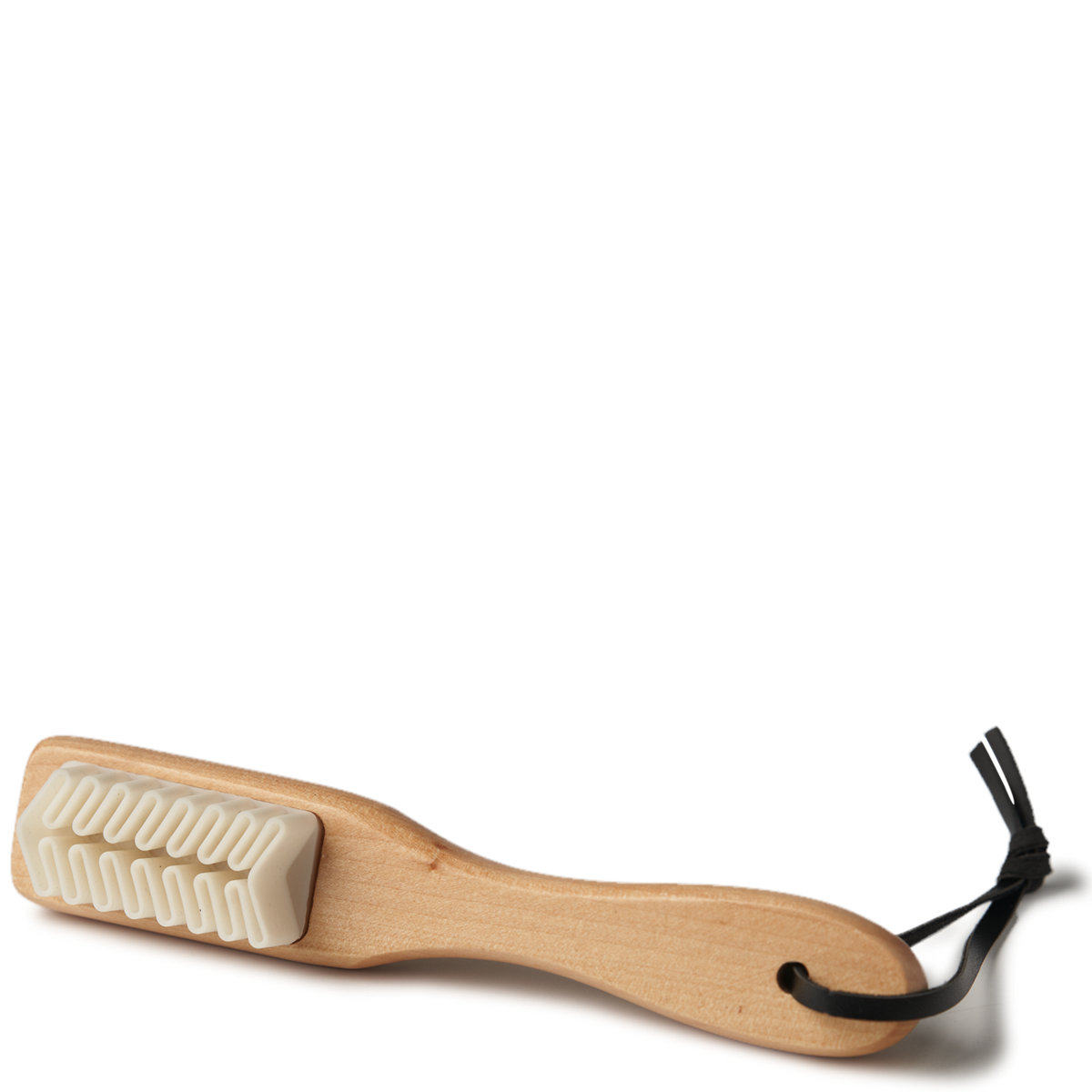 Natural Suede Brass Bristle Brush