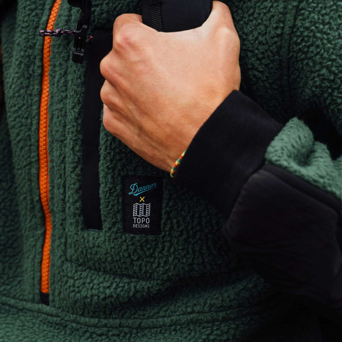 Topo Designs x Danner Mountain Fleece Pullover