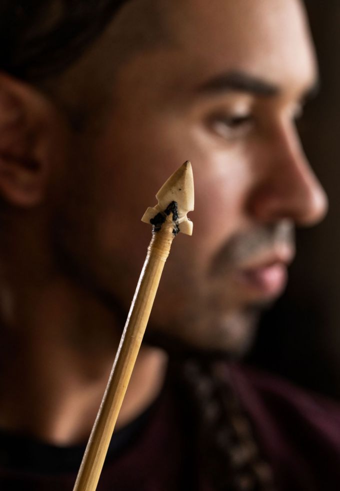 an arrow head