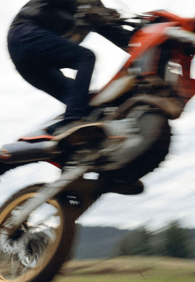 jumping motorcycle