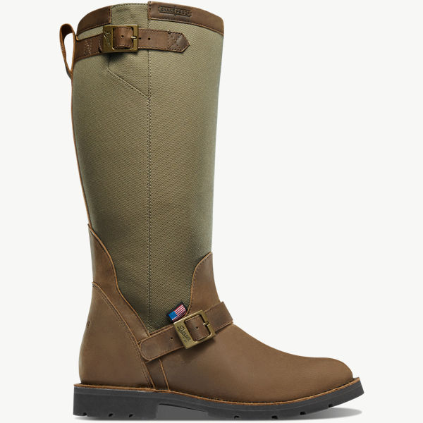 Danner San Angelo Snake Boot Brown Square Toe