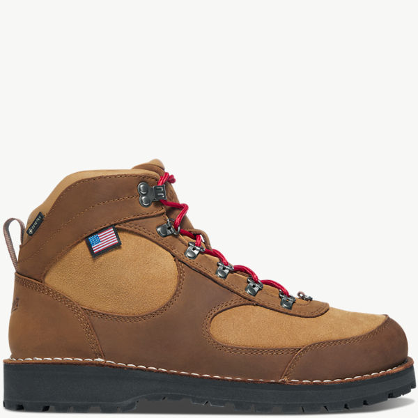 Danner Cascade Crest Grizzly Brown Rhodo Red