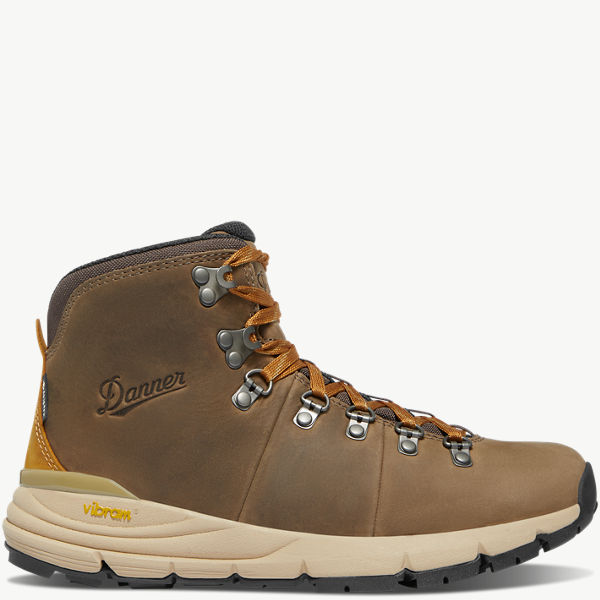 Danner - Mountain 600 Leaf GTX Grizzly Brown/Rhodo Red