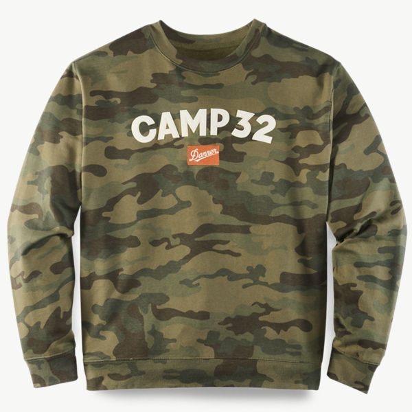Danner Camp Series Sweatshirt Forest Camo