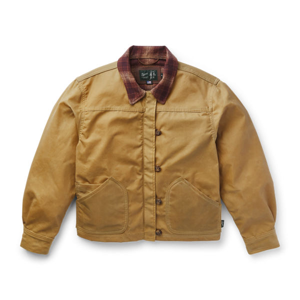 Danner Maywood Waxed Canvas Jacket Tan Espresso