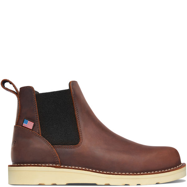 Bull Run Chelsea 6&quot; Brown Wedge ST