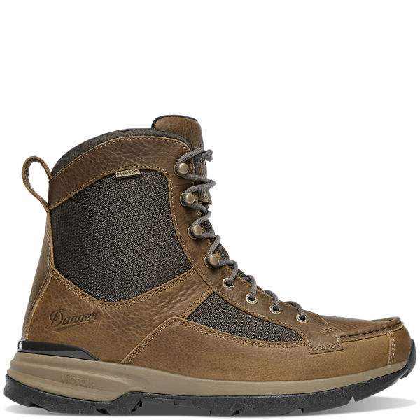Recurve 7&quot; Light Brown Moc-Toe