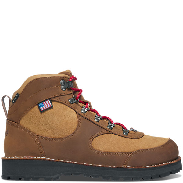 Cascade Crest 5&quot; Grizzly Brown/Rhodo Red GTX