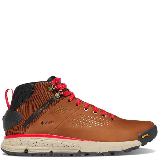 Trail 2650 Mid 4&quot; Brown/Red GTX - M