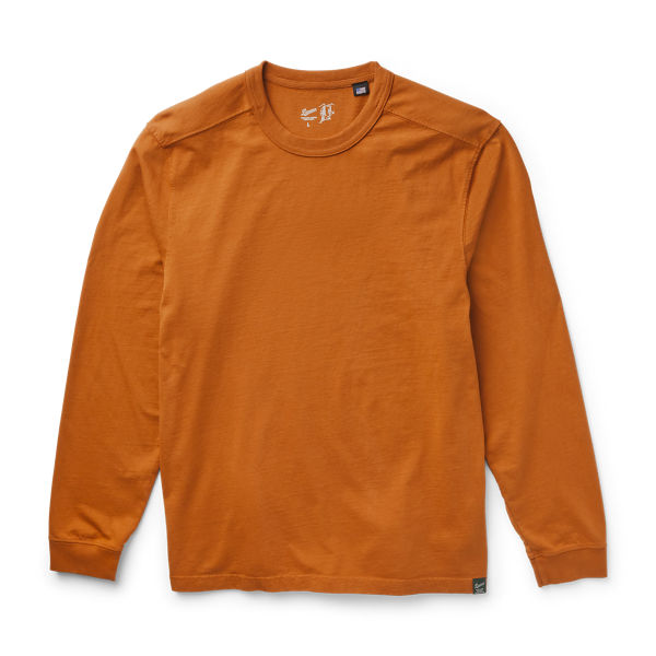 Danner 10.5oz Heavy Weight Long Sleeve Tee Glazed Ginger