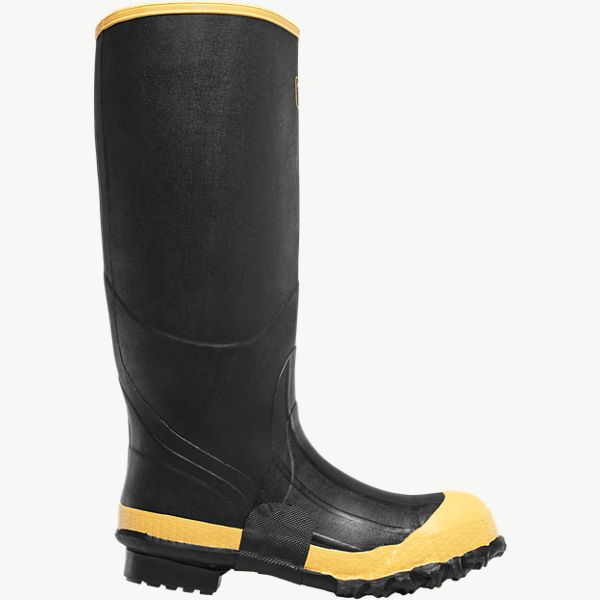 Premium Knee Boot 16&quot; Black SM/ST