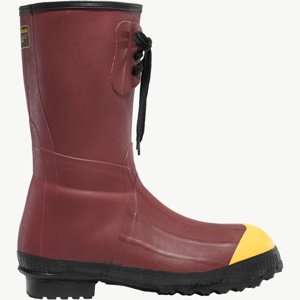 Steel toe outlet rubber insulated boots